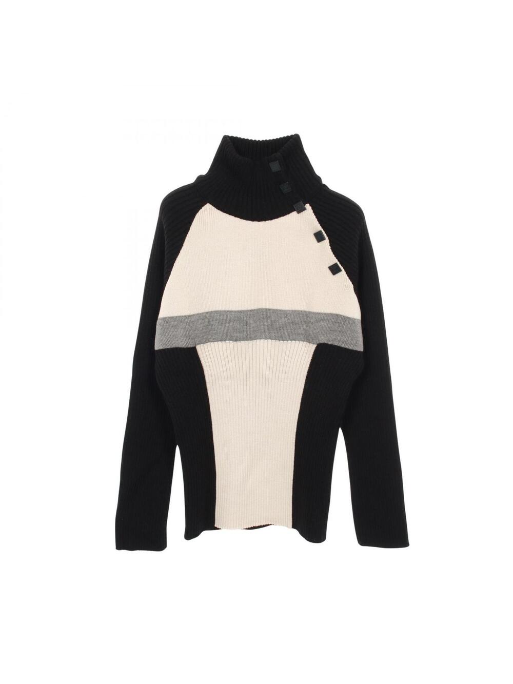 Chanel Sports Line Knitwear Wool Beige #272735C10B